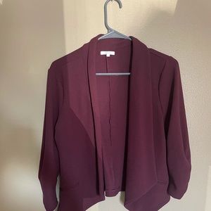 Maurices Purple / Plum blazer